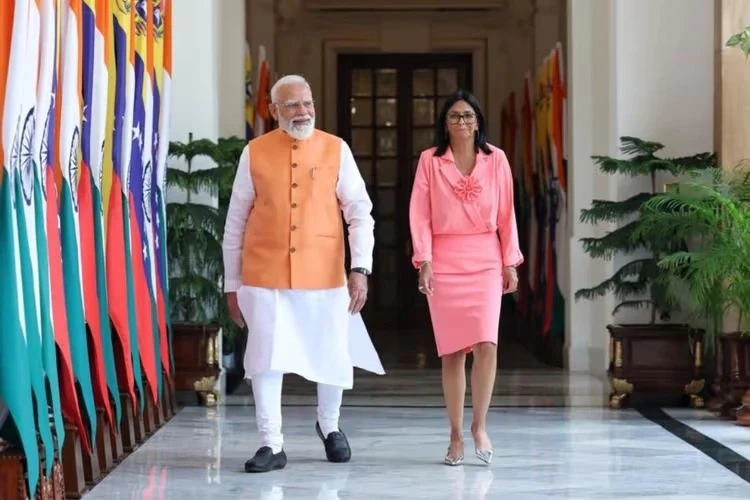 Venezuela Acting President India Visit