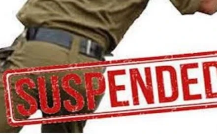 CG Police Suspended