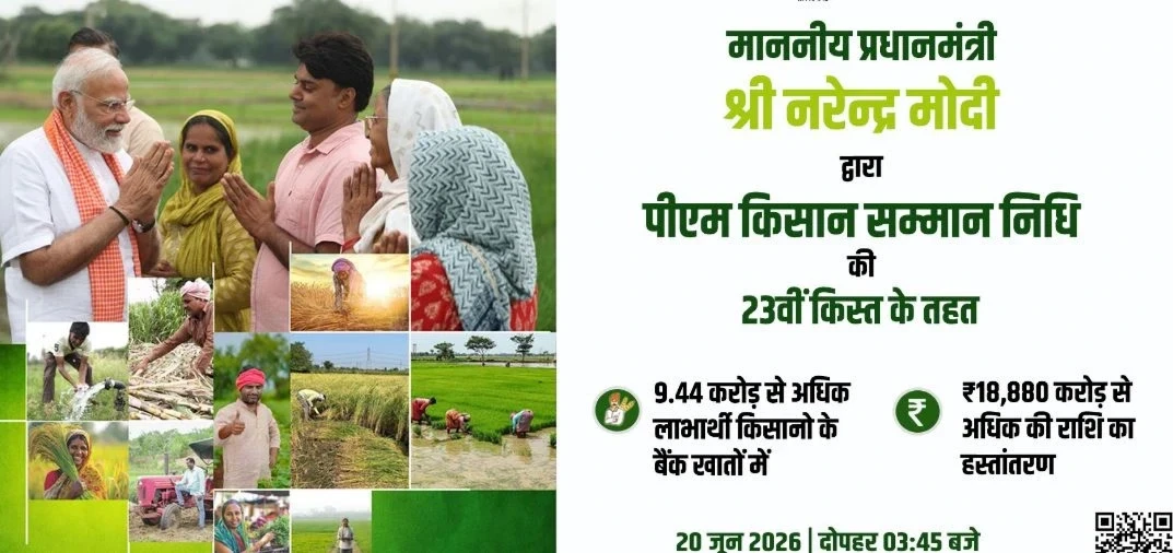 Hindi News, Business News, Pm Kisan Samman Nidhi 23rd Installment, Credit On 20 June, Farmers Account