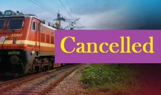 Nipania-Bhatapara Section, Traffic and Power Block, Bilaspur, South East Central Railway, Raipur Division, Train Cancellation List