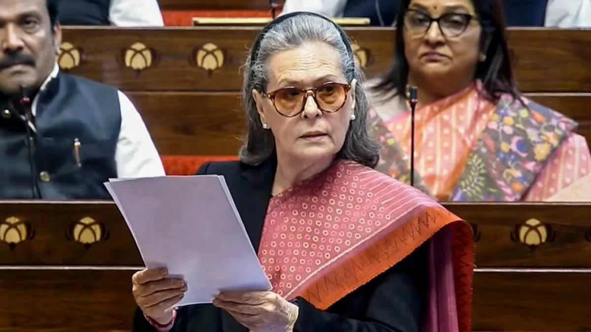 Sonia Gandhi Slams Modi Govt on Gaza