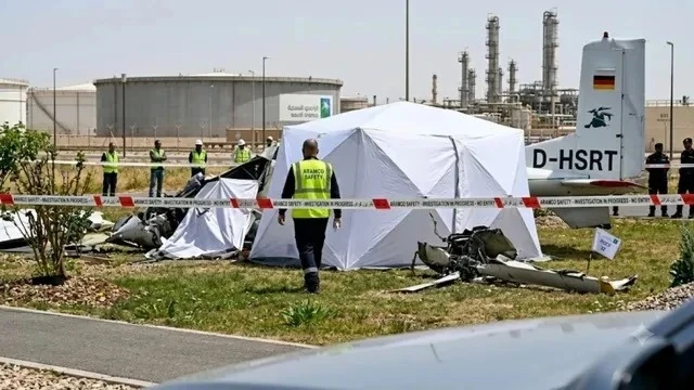 Helicopter crash in Saudi Arabia