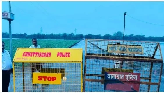Shivnath River Overflow,Raipur, Simga, Chhattisgarh, Heavy Rain,Chhattisgarh Weathe