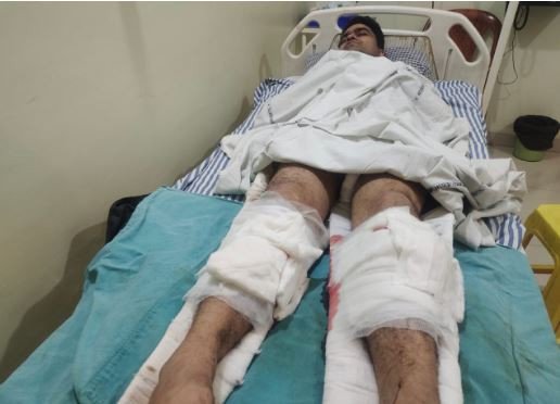 news description Murderous attack on Vishwaranjan Purohit, owner of Outdoor Advertising Graceful Company 1736594778