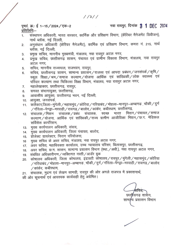 IAS Promotion : नए साल में इन आईएएस अफसरों को मिला प्रमोशन का गिफ्ट, देखें लिस्ट... 4 news description image 1735655367