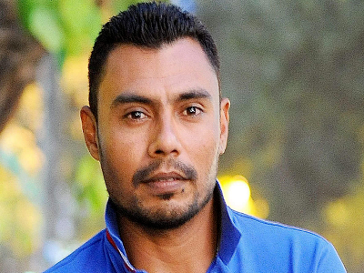 Image showing Danish Kaneria, former Pakistan spinner, speaking during an interview about cricket and security issues between India and Pakistan.