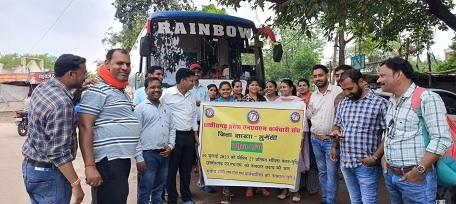 "Chhattisgarh NHM contract workers to strike on July 22-23 over wage and regularization demands, disrupting health services."