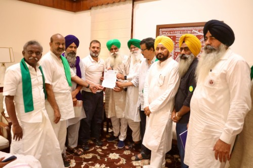 Farmer leaders met Rahul Gandhi to discuss MSP and other issues, stressing the need for a legal guarantee.