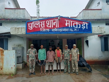 थाना माकड़ी पुलिस के द्वारा अवैध रूप से मवेशी के तस्करी करने वाले पर कार्रवाई थाना माकड़ी पुलिस के द्वारा अवैध रूप से मवेशी के तस्करी करने वाले पर कार्रवाई
