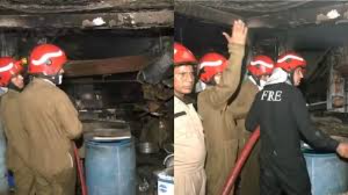 Fire breaks out in restaurants, six injured as efforts to douse flames continues